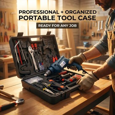 101 Pc Heavy Duty Electric Drill Machine Tool Kit (ED108)