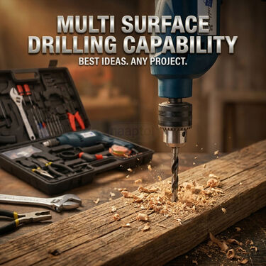 101 Pc Heavy Duty Electric Drill Machine Tool Kit (ED108)