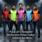Pack of 5 Designer Reflective Print Collar T-Shirts For Men (5PT29)