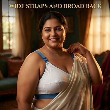 3 Full Coverage Total Support Non Padded Bra For Heavy Bust (3FCB8)