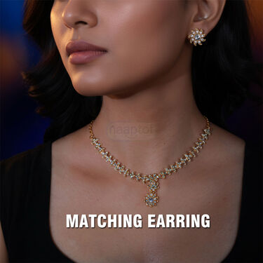 7 Austrian Diamond Necklace Set (7AUD3)