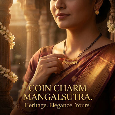 Golden Rani Haar Necklace + Free Mangalsutra with Earrings (RHNFM1)