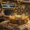 Golden Navgrah Bracelet With Navgrah Pendant Chain (NVBWPC1)