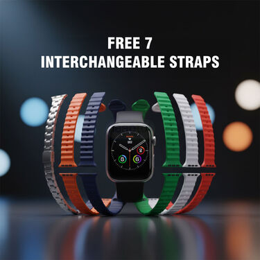 Ultra Smart Watch With 7 Free Straps (BCSW61)