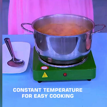 1000 W Flameless Electric Cooking Stove (ECS11)