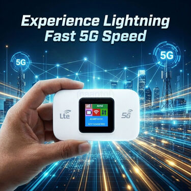 Pockert Rputer 5G Pocket Router With Screen (PR) – Naaptol