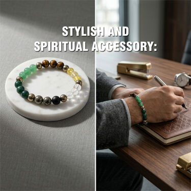 Dhan Yog Bracelet With Free Raw Selenite Plate (DYBFSP)