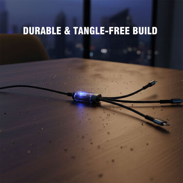 3 In 1 Cable With Fast Charging Chipset (CDC20)