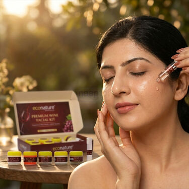 Wine Facial Kit For Glowing Skin (WFK)