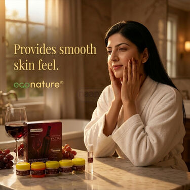 Wine Facial Kit For Glowing Skin (WFK)