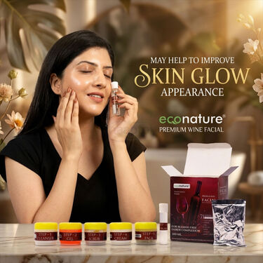Wine Facial Kit For Glowing Skin (WFK)