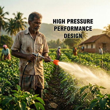 High Pressure Sprayer Brass Metal Gun With Cup Nozzle (HPSG7)