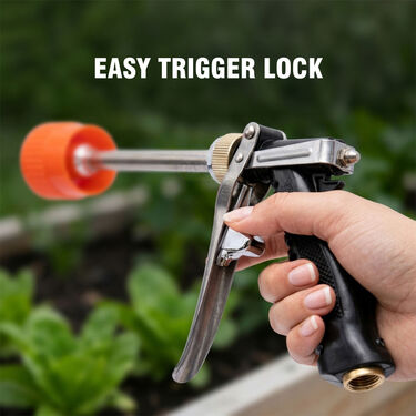 High Pressure Sprayer Brass Metal Gun With Cup Nozzle (HPSG7)