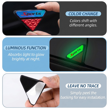 Car Door Anti Collision Edge Guard Reflector Pack of 4 (CDG8)