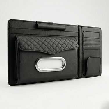 Car Sun Visor Storage Organizer With Tissue Holder (CO3)