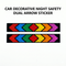 Car Decorative Reflective Stickers (CED7)