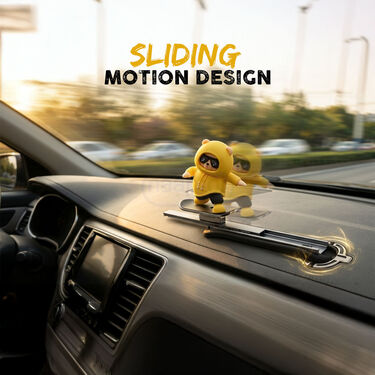 Car Dashboard Decorative Sliding Skateboard (CDSSB)