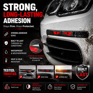 Car Bumper Protection With Night Reflectors (BG5)