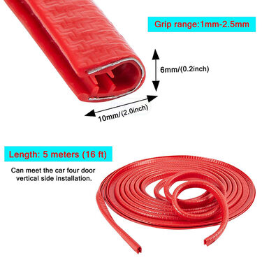 Car Door Protection Rubber Strip (CDG9)