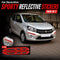 Car Decorative Sporty Reflective Stickers (CSS4)
