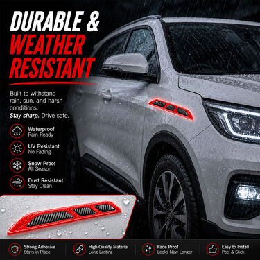 Car Decorative Sporty Reflective Stickers (CSS4)