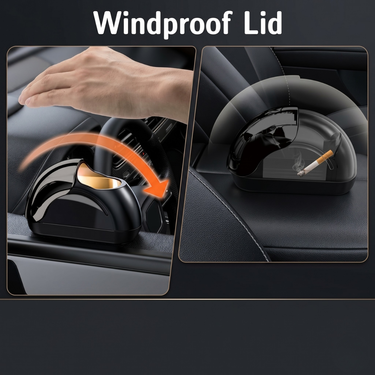 Car Ashtray With Lid (CAT1)