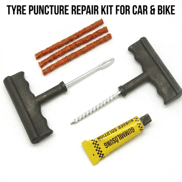 Tyre Puncture Repair Kit For Car & Bike (TPK1)