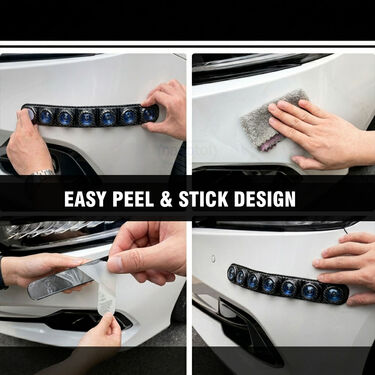 Car Bumper Protection With Night Reflectors (BG4)