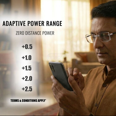 Rimless Adaptive Power Bifocal Reading Glasses Buy 1 Get 1 Free (2BORG1)