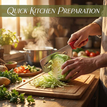 Dual Blade Razor Sharp Slicing & Cutting Knife (CK9)