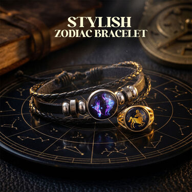 Zodiac Raashi Bracelet with Zodiac Raashi Ring  (SJBR3)