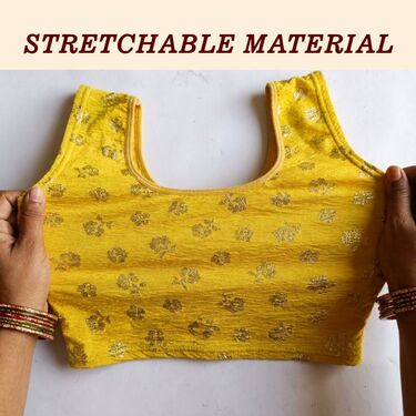 Elegant Womens Occasion Wear Stretchable Ready Blouses Pack of 3 (3DOB1)