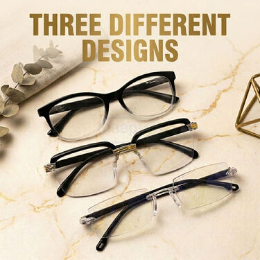 Adaptive Power Reading Glasses Combo Buy 1 Get 2 Free (3ORG15)