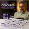 Rimless Coloured Adaptive Power Reading Glasses Buy 1 Get 3 Free (4CORG7)