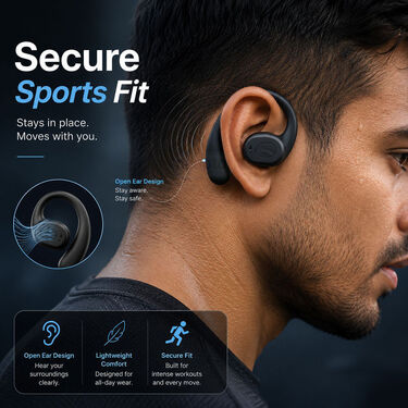 Clip On Wireless Bluetooth Calling Earphone (WSBD5)