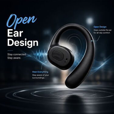 Clip On Wireless Bluetooth Calling Earphone (WSBD5)