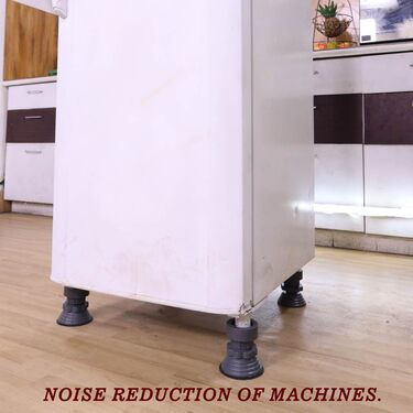 Height Adjustable Noise Reduction Pad For Washing Machine And Fridge (PF23)