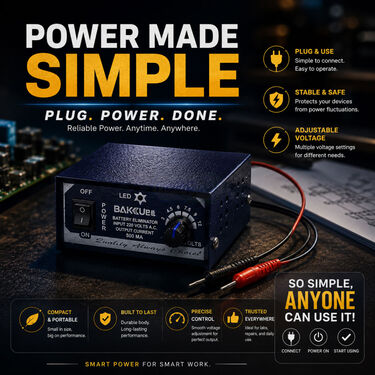 Adjustable Voltage Battery Booster For Mobile And Laptop Repairing (BCM)