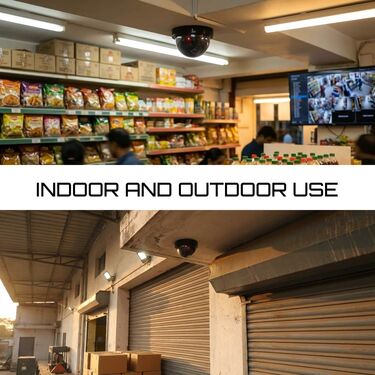 SmartCam Dummy Camera With Flashing Red LED Light Security Camera (CCTV44)