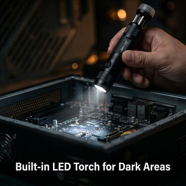7 In 1 Screwdriver Set With LED Torch (HT60)