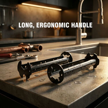 2 Pcs Dual Head Sink Wrench (HT65)