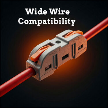 Lever Wire Cable Connectors Pack of 20 (HT66)