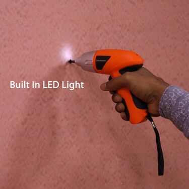 45 Pcs Rechargeable Powerful Cordless Drill Machine With Screwdriver (ET4)
