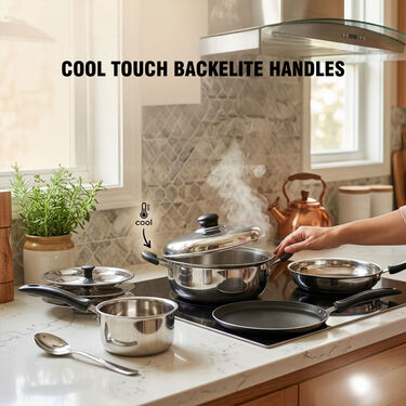 7 Pcs Induction Friendly Cookware Set (7IFC1)