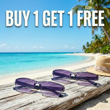 Rimless Bifocal Colored Adaptive Power Reading Glasses Buy 1 Get 1 Free (2BOC2RG2)