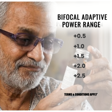 Rimless Bifocal Colored Adaptive Power Reading Glasses Buy 1 Get 1 Free (2BOC2RG2)