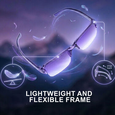 Rimless Bifocal Colored Adaptive Power Reading Glasses Buy 1 Get 2 Free (3BOC2RG2)