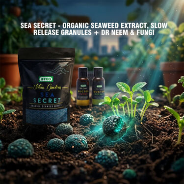 Sea Secret Growth Booster & Protection Combo For Vegetable Fruit & Flower (PCS3)