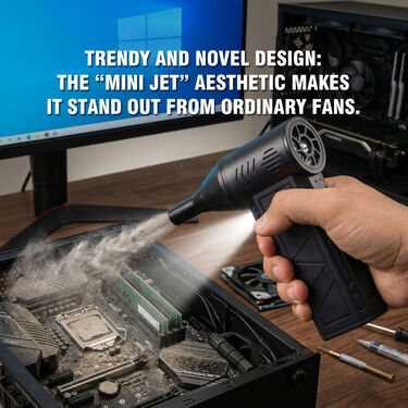 Rechargeable Turbo Jet Blower For Cleaning (AB4)
