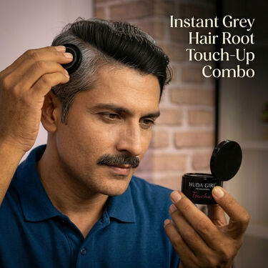 Instant Hair Root Cover Compact With Mirror Pack of 2 (HCRT2)
